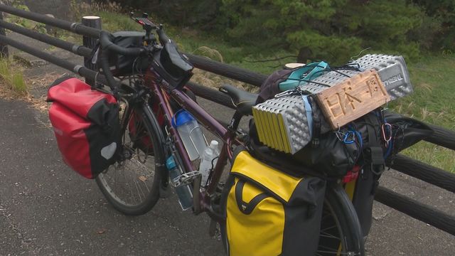 北海道 自転車 旅 女