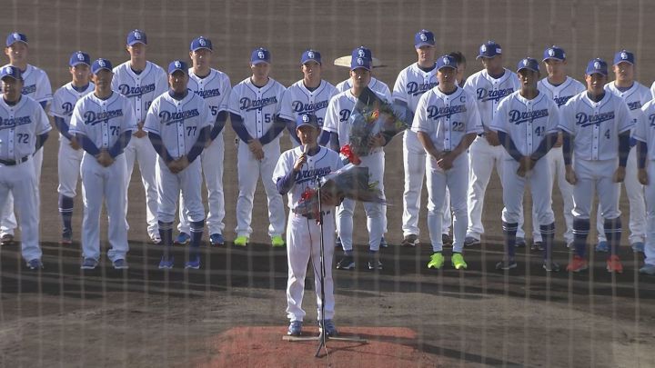 中日・立浪監督「試合と同じくピリッとしたムードで」沖縄キャンプ初日