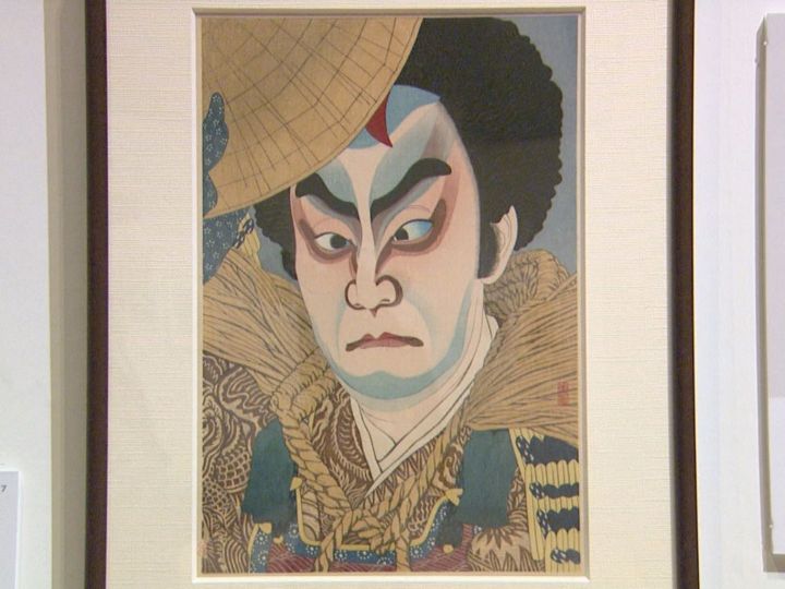 七代目松本幸四郎を描いた作品も…浮世絵師・名取春仙の版画等を集めた展示会 愛知・岡崎市で15日まで | 東海テレビNEWS