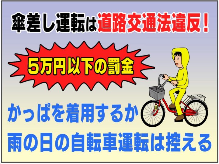 急な自転車の運転 体調不良