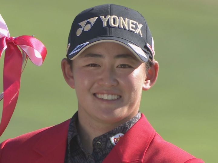 涙の今季2勝目…岩井明愛が初日からのトップ守り切り優勝「住友生命