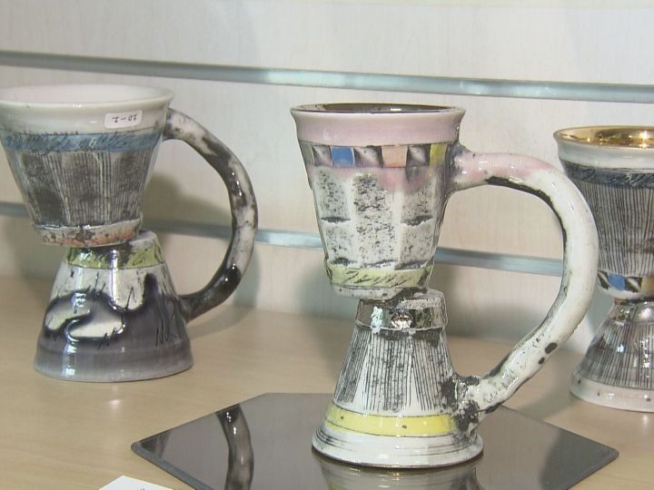 美濃焼のコーヒーカップ等…岐阜県土岐市の陶芸家・林英樹さんの作品展 約100点を展示・販売 名古屋 | 東海テレビNEWS