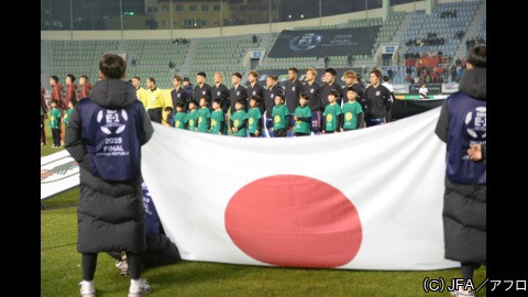 東アジアＥ－１サッカー選手権２０２２　男子　日本×香港